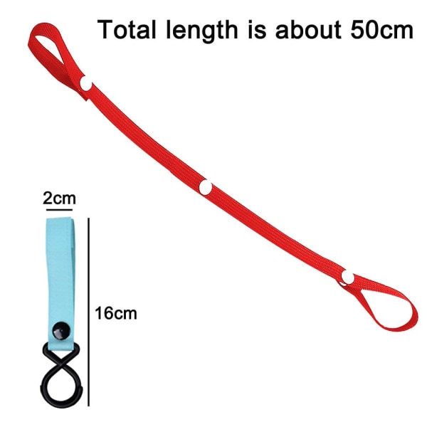 Mordely 5 Pieces Of Baby Toy Fixed Carrying Strap, Seat Cart Toy Lanyard Tether, Pacifier Chain, With 2 Velcro Cart Hooks
