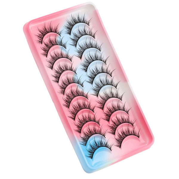 Mordely 10 Par Manga Lashes Cosplay Lashes