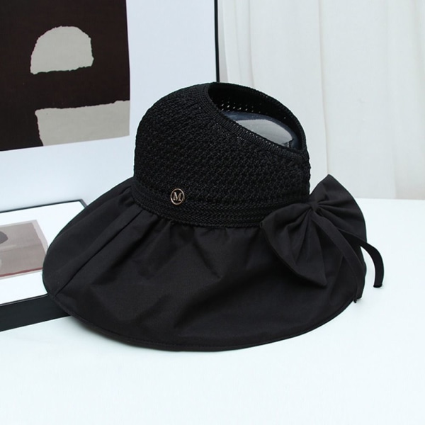 Mordely Solhatt Tom topphatt SVART black