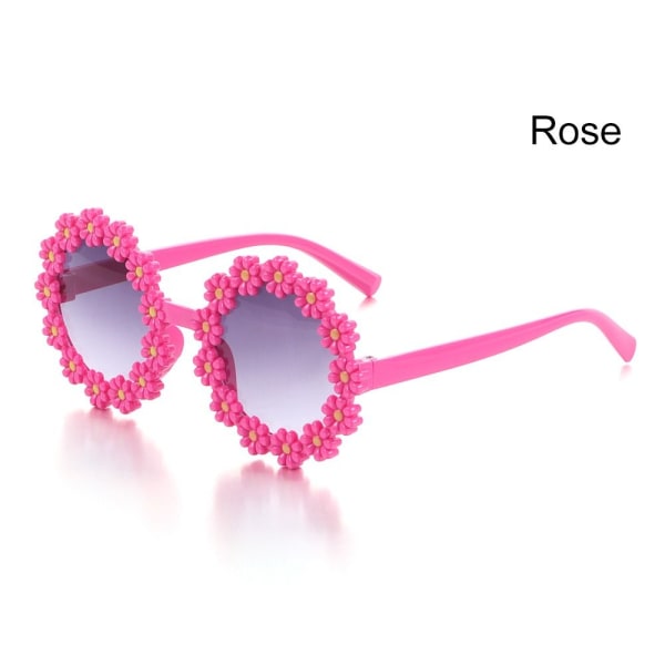 Barn Daisy Solglasögon Flower Solglasögon ROSE Rose