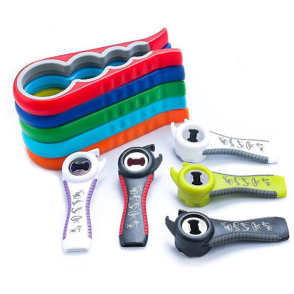 2023 Bottle Opener,5 In 1 Multi Function Can Opener-kitchen Tools