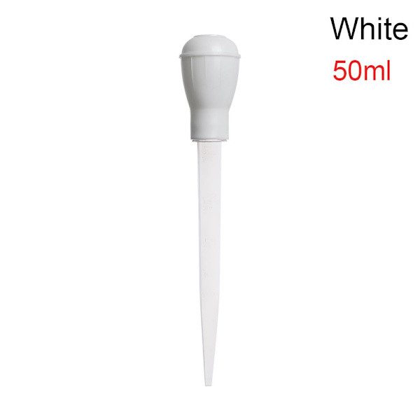 Mordely 30/50ml Fish Tank Siphon Pump Aquarium Clean Tool VIT white 50ML