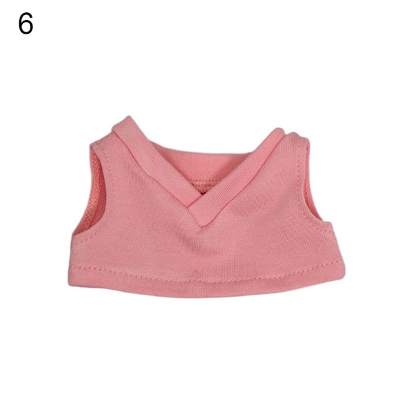Mordely 15 cm dockkläder blus med v-ringad botten 6