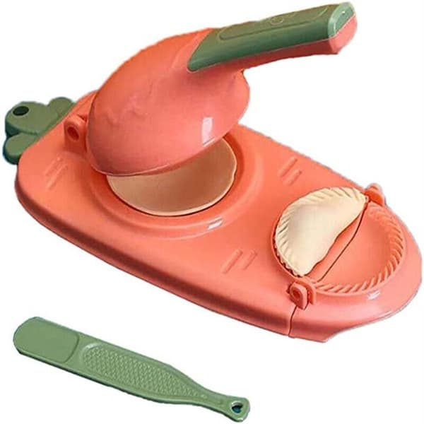 Mordely 2 i 1 Dumpling Maker Kök Dumpling Making Tool Dumpling Pressning grön green