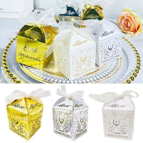 Mordely 10 st Eid Mubarak House Candy ox