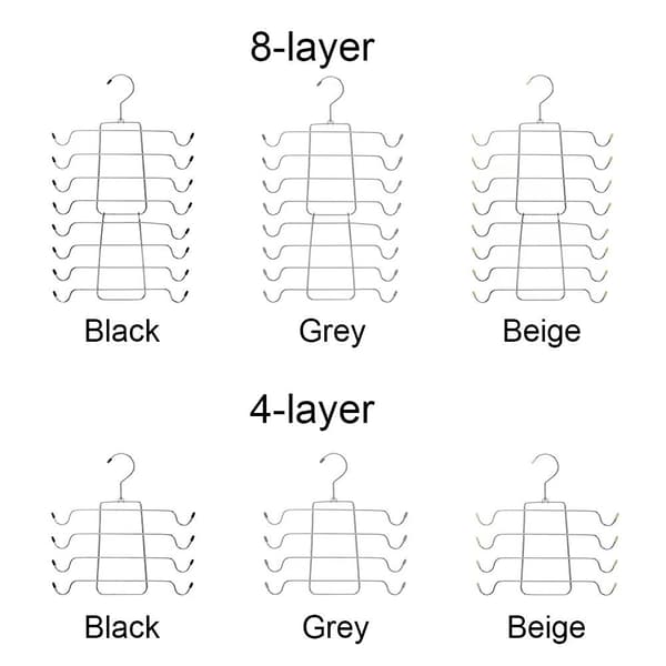 BH Hängare Underkläder Hängare SVART 4-LAGERS 4-LAGER Black 4-layer-4-layer