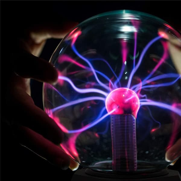 Mordely Ljudkontroll Magic Plasma Ball Lamp LED Nattljus