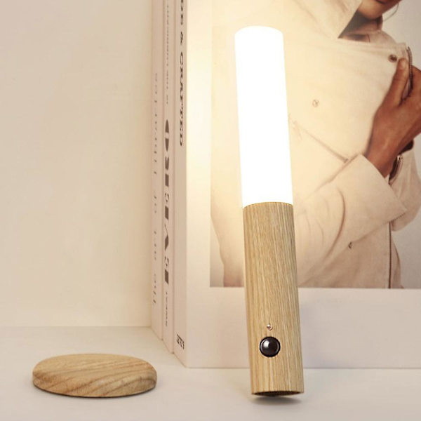 Mordely Led Wall Light With Motion Sensor, Usb Rechargeable, Wireless, Ideal For Kitchen Or Wardrobe