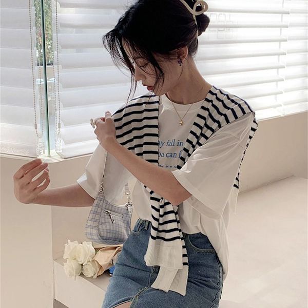 Cape Fake Collar VIT white