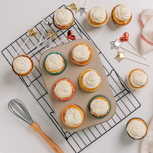 Mordely Muffin Cases Paper Tulip Mold Baking Cups Cupcake Molds