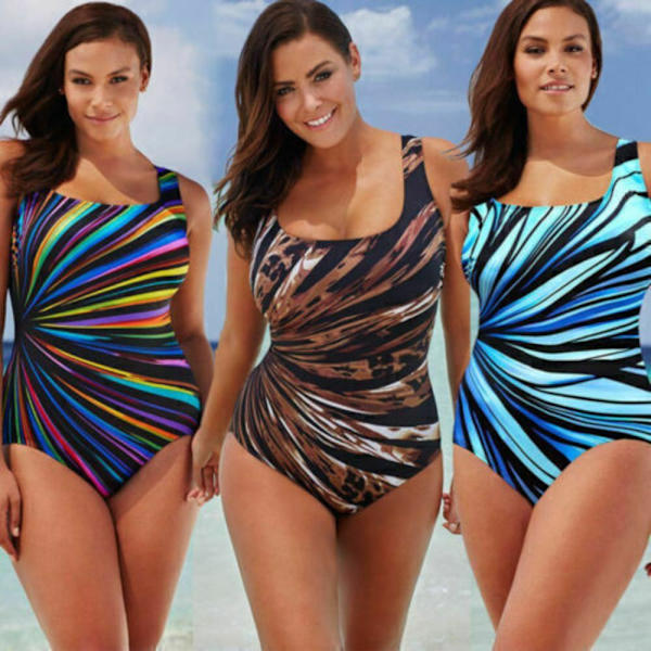 Monokini Bikini Dambaddräkt XLTYPE2 TYPE2 XL XLType2
