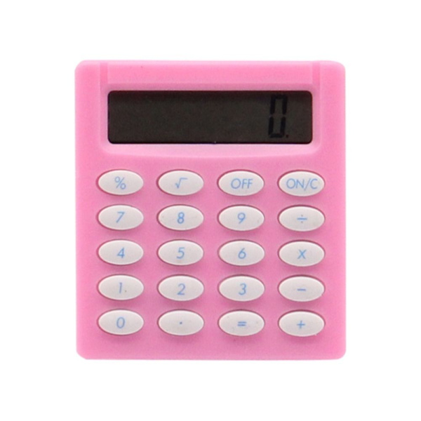 Mordely 3PCS miniräknare Vetenskapliga miniräknare ROSA Pink