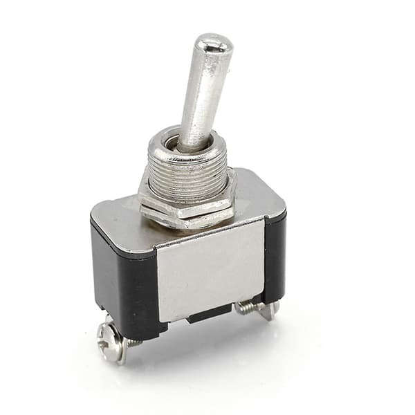 Mordely 3pcs Miniature On Off Small Spst Toggle Switch Heavy Duty 10a 3pin Switch