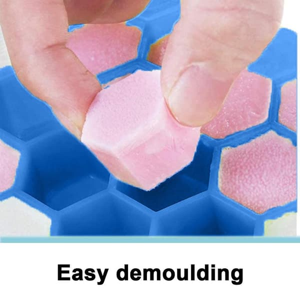 Mordely Ice Tray, Ice Tray For Making Hexagonal Ice, Includes 2 Trays
