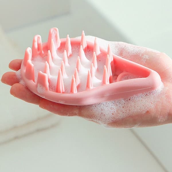 Mordely Hårmassager Soft Scalp Exfoliator Brush BLÅ Blue