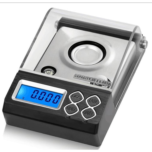 20g/0.001g Precision Balance, Milligram Scale Pocket Jewelry Scale With Calibration Clamp And Weighing Pan