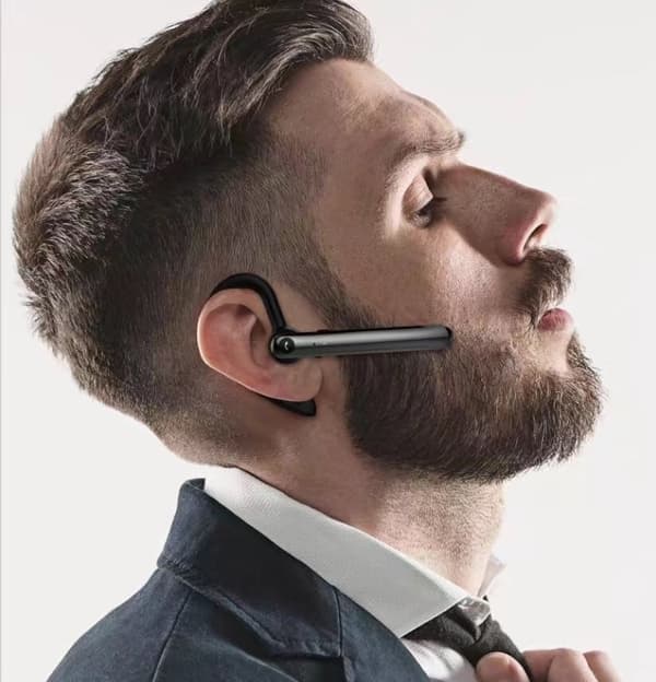 Mordely Nytt On-Ear trådlöst Bluetooth -headset blue