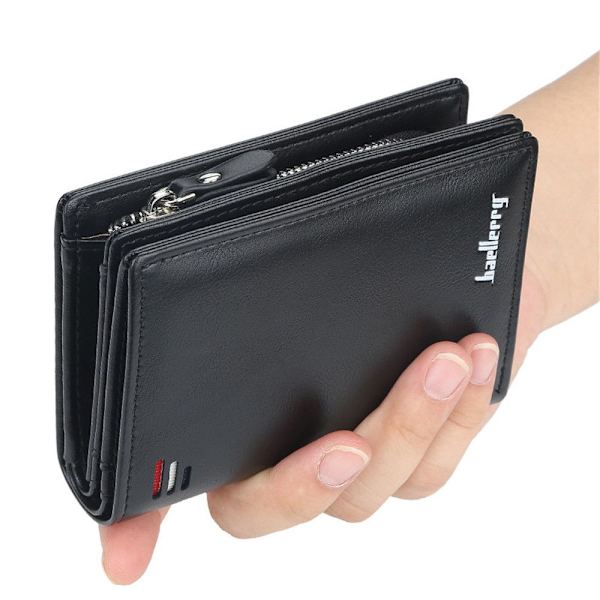 Mordely Myntfodral i skinn i läder CASE black