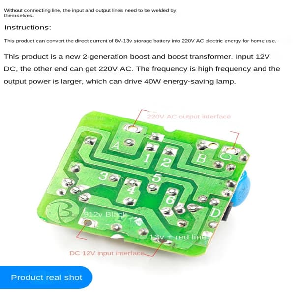 Boost Transformer Boost Module Inverter