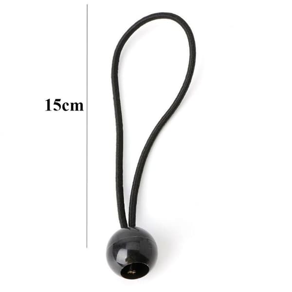 Mordely 5 st Elastisk repboll Bungee-snöre GUL Yellow