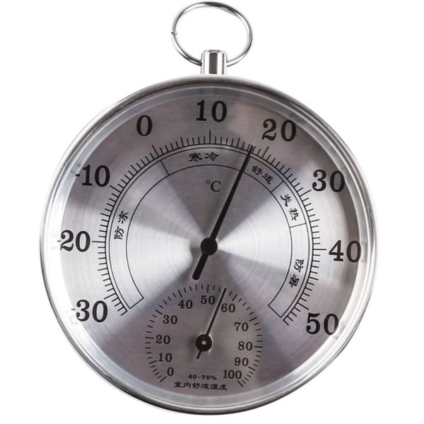 Pointer Type Hygrothermograph Termo-hygrometer E