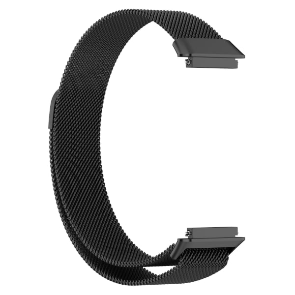 Mordely Metal klockarmband för Huawei Band 7 SVART black