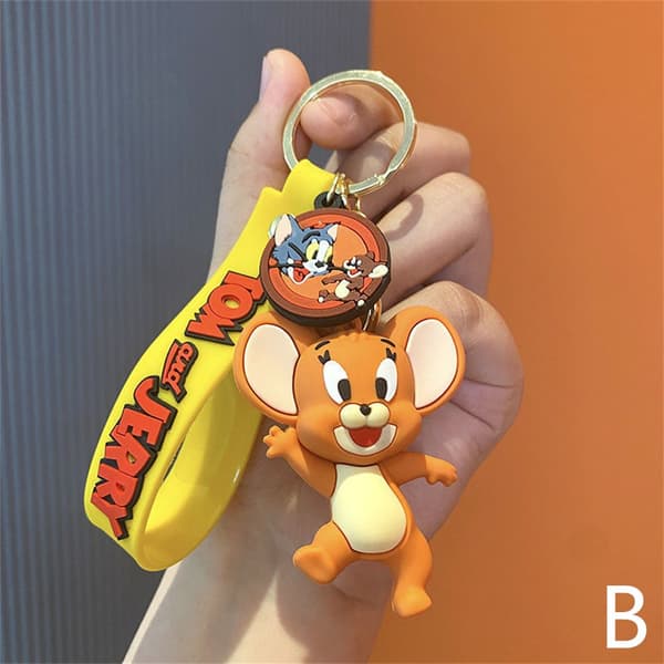Mordely Tom and Jerry ag Pendant nyckelring