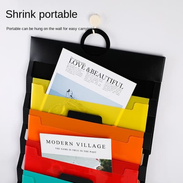 Mordely Arkivmapp Arkivpåse Paper Organizer