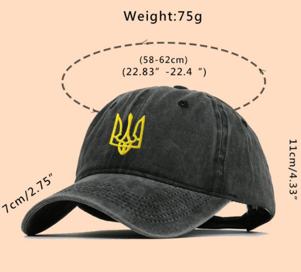 Mordely War Peace Cap Ukraina National Badge Flag Baseball Cap