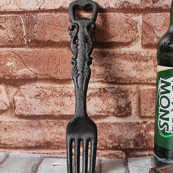 Retro Nostalgic Cast Iron Craft Iron Beer Bottle Opener