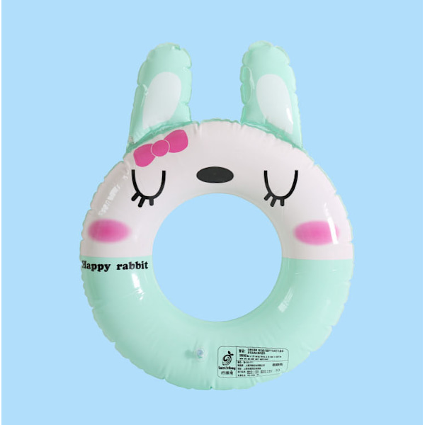 Mordely Pool Float, Inflatable Swimming Ring, Pool Floating Ring, Summer Beach Party and Swimming Ring, Swimming Tube for Kids and Adults - Green 60CM