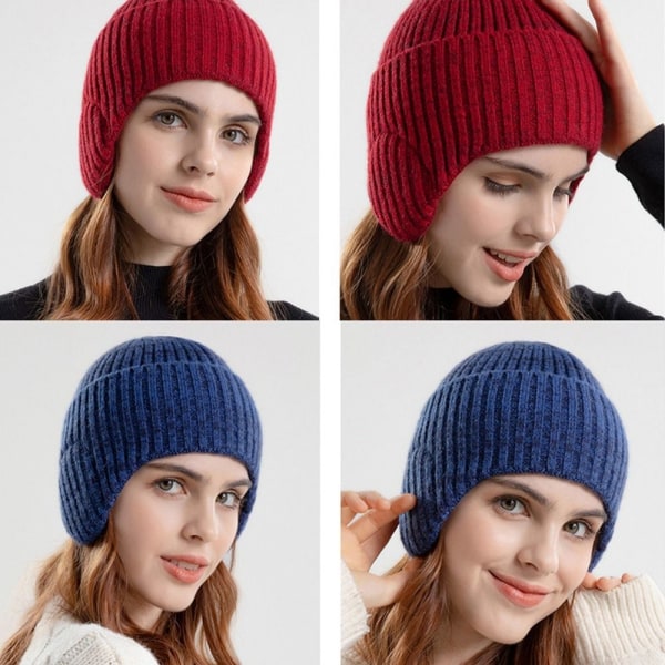 Mordely Vinterstickad mössa Cap FÄRG 9 FÄRG 9 Color 9