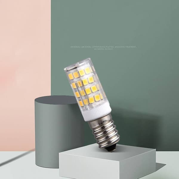 Kylskåpslampa LED-ljus Vit/Varmvit type38