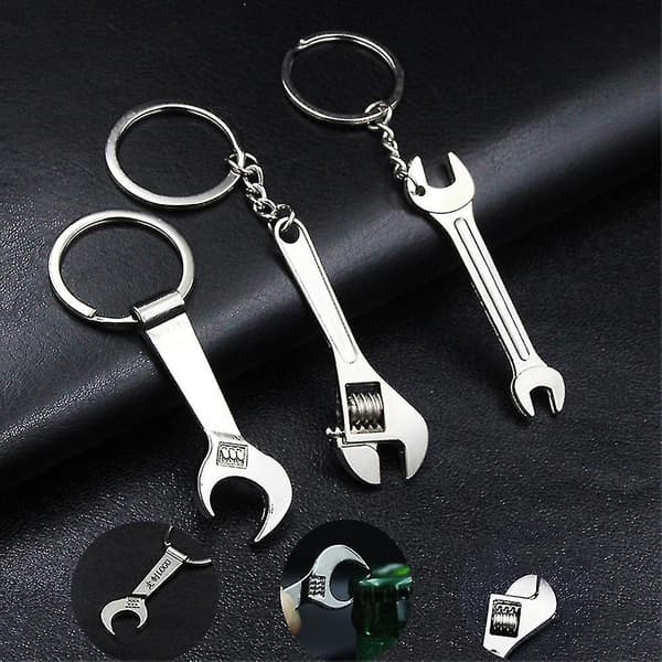 Creative Mini Imitation Tool Keychain Bottle Opener Zinc Alloy