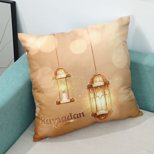 Mordely ID Mubarak Decor Cover Ramadan Örngott