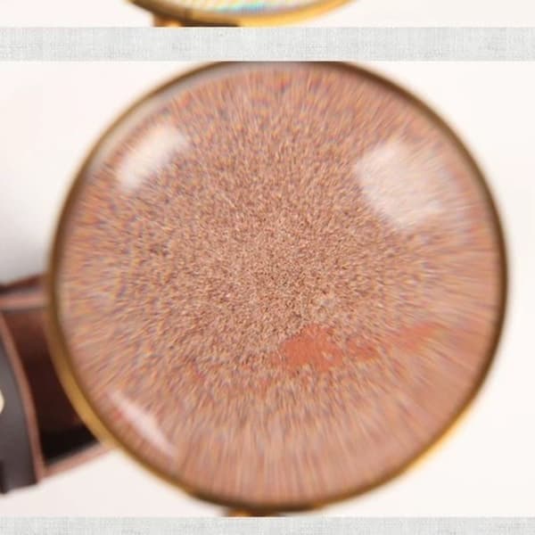 20X Helmetallförstoringsglas Förstoringsglas KOPPAR copper
