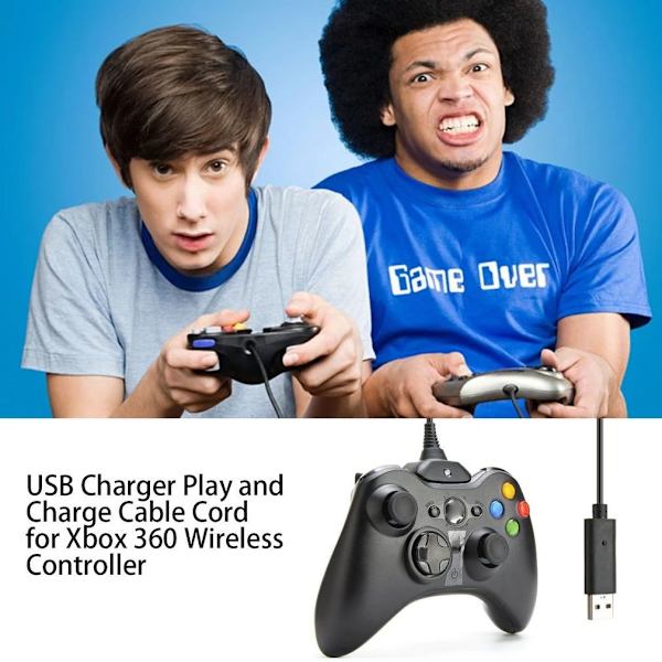 Mordely för XBox 360 USB laddningskabel