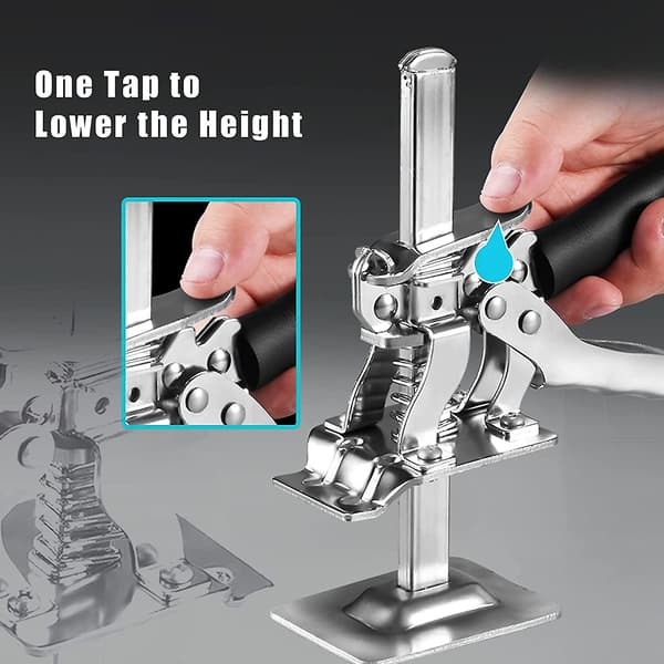 Pealov Handheld Jack Tool,labor-saving Lifting Capacity Up 320 Lbs,labour-saving Arm,for Doors, Windows And Cabinets Installation Tool,for Hand Tool,2
