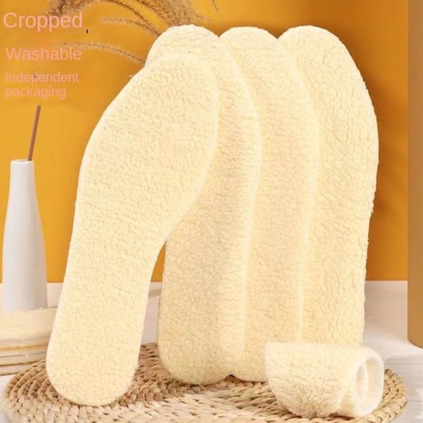 5 par Thicken Thermal Insoles Innersula Shoes 41