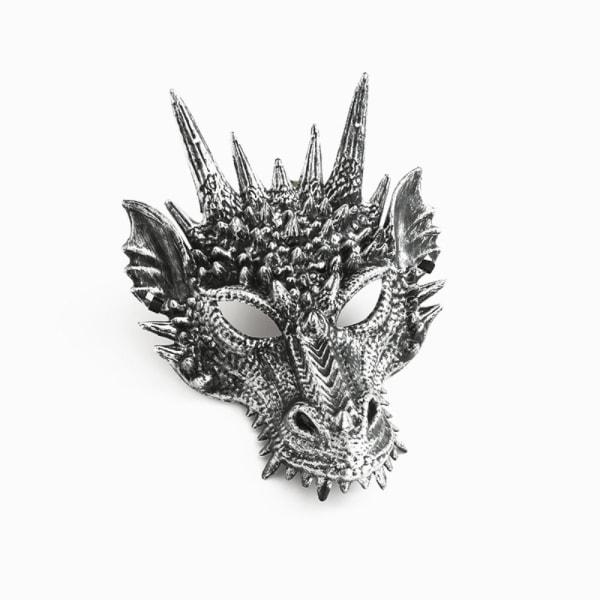 Mordely Cosplay Mask Rekvisita SILVER silver