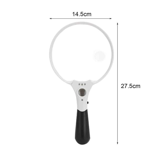 Mordely Förstoringsglas Stor lupp