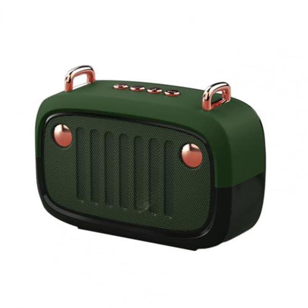 Mordely BS32D trådlös Bluetooth -högtalare GRÖN Green