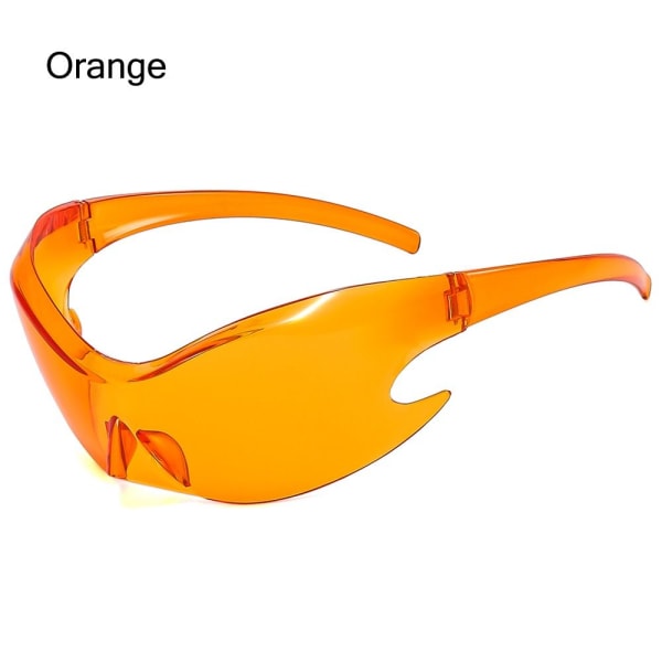 Sportsolglasögon 2000-talssolglasögon ORANGE ORANGE Orange