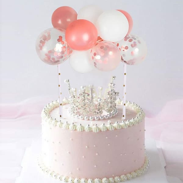 Mordely Ballong Cake Topper Födelsedagsbarn 8