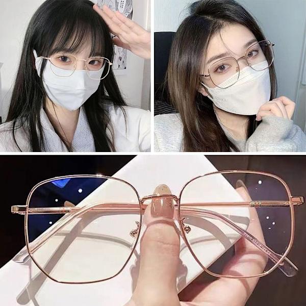Mordely Myopia Glasögon ROSE GOLD STRENGTH 100 Rose gold Strength 100
