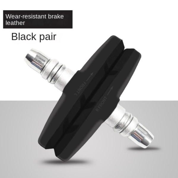 Mordely 1Par Cykel Tysta Bromsbelägg Cykel V Bromsbelägg SVART Black