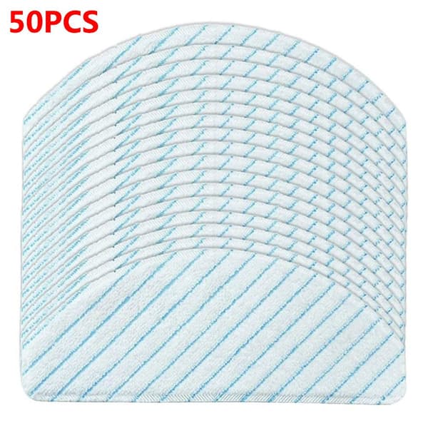 Mordely Engångstyg Tvättbara Återanvändbara moppdynor för ECOVACS 20PCS