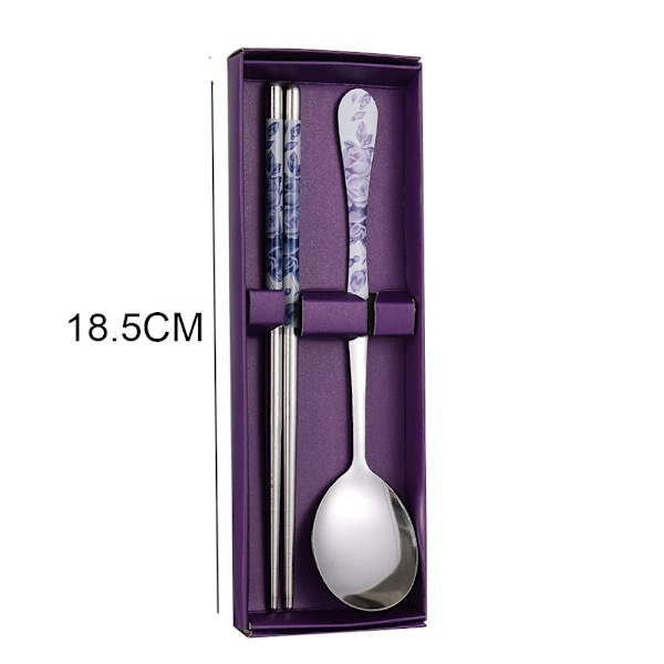Mordely kpl/ set Lusikka Chopsticks Ruokailuvälinesetti Set 2