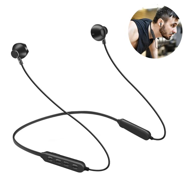 Mordely Bluetooth -hörlurar V5.0 10 timmars speltid