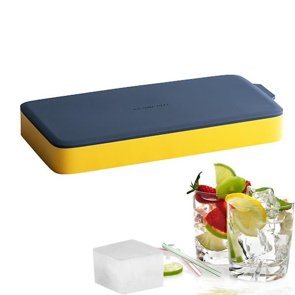Mordely Ice Cube Tray Silicone Easy Release Flexible Trays Molds